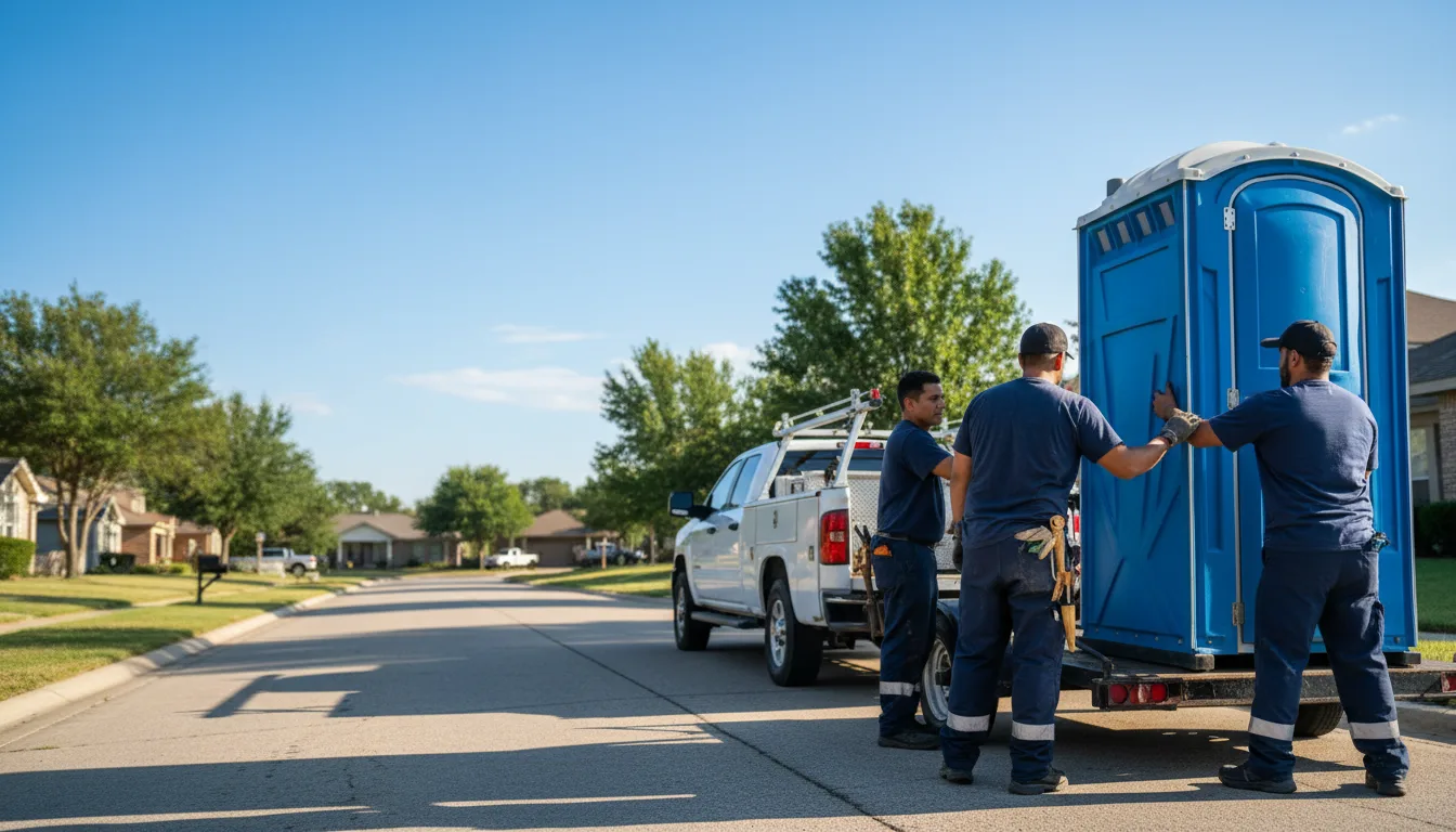 Portable Toilet Rental in Energy, TX near me